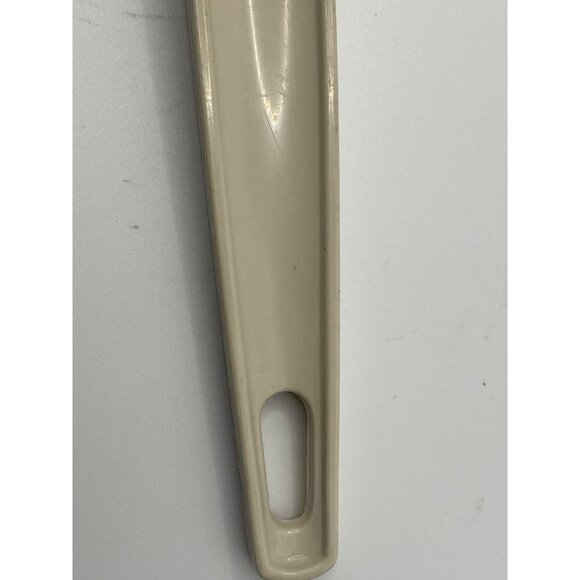 Vintage Ekco USA Beige Slotted Serving Spoon Dishwasher Safe Durable Plastic Kit - Picture 4 of 8